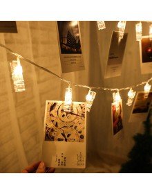 Işıklı Mandallı Fotoğraf Albümü 5M - 30 LED