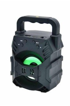 Işıklı Bluetooth Hoparlör Ses Bombası Taşınabilir Yüksek Ses Kaliteli Radyo Özelliği