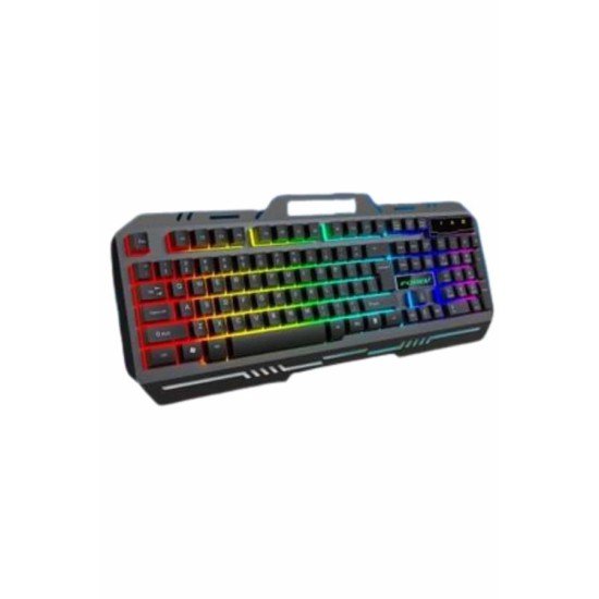 Işıklı Q Klavye Mouse Seti Siyah Klavye Işıklı Q Klavye Mouse Seti Siyah Klavye