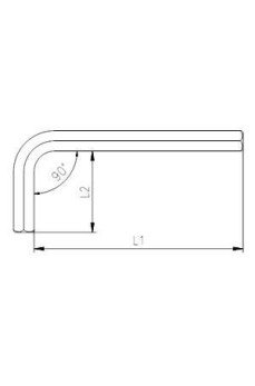 İzeltaş 4900 Allen Anahtar Altı Köşe 8 mm