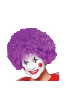 Kabarık Bonus Peruk Saç - Mor