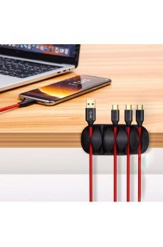 Kablo Kanalı 5 Kanallı Tutucu - 3 Adet