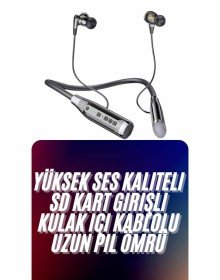 Kablolu Bluetooth Kulaklık Kulak İçi 120 Saat ANC Özelliği Uzun Ömürlü