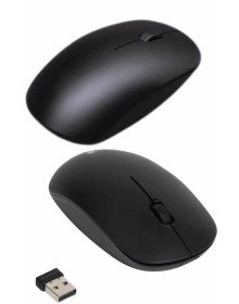 Kablosuz Bağlantı Yüksek Hassasiyetli Kablosuz Wireless Siyah Mouse