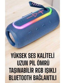 Kablosuz Bluetooth Hoparlör Uzun Pil Ömrü Taşınabilir