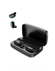 Kablosuz Bluetooth Kulaklık Android ve İOS Uyumlu Led Göstergeli Powerbankli