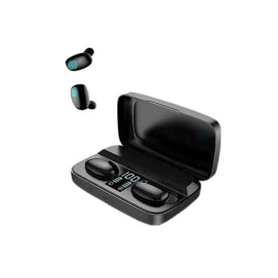 Kablosuz Bluetooth Kulaklık Android ve İOS Uyumlu Led Göstergeli Powerbankli