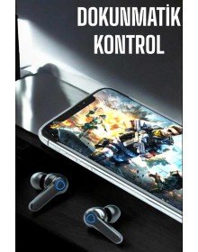 Kablosuz Bluetooth Kulaklık Dokunmatik Kontrol Uzun Pil Ömrü