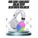 Kablosuz Bluetooth Kulaklık RGB Işıklı Kulak Üstü 5.3 Bluetooth Bağlantılı