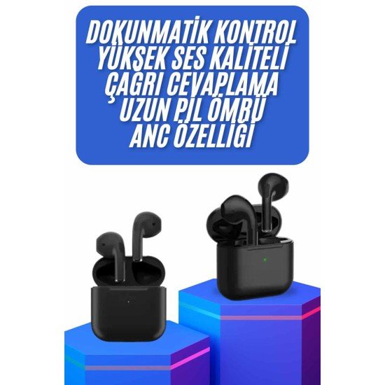 Kablosuz Bluetooth Kulaklık TWS Pro5 Kulaklık ANC Özelliği Dokunmatik Kontrol Kablosuz Bluetooth Kulaklık TWS Pro5 Kulaklık ANC Özelliği Dokunmatik Kontrol