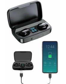 Kablosuz Dijital Göstergeli Çağrı Cevaplayabilen TWS 5.0 Bluetooth Kulaklık