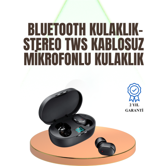 Kablosuz Kulak İçi Bluetooth Kulaklık Stereo Dokunmatik Kontrollü Kulaklık Kablosuz Kulak İçi Bluetooth Kulaklık Stereo Dokunmatik Kontrollü Kulaklık