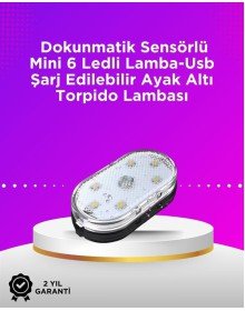 Kablosuz Manyetik Montajlı Araba İçin 7 Renkli Ambiyans Işığı Seti