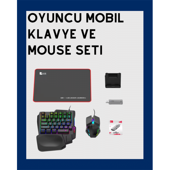 Kablosuz Mobil Oyun Kiti – 5 Parça Tam Set Kablosuz Mobil Oyun Kiti – 5 Parça Tam Set