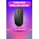 Kablosuz Mouse Fare Şarjlı Bluetooth Wireless Çift Modlu Sessiz Kablosuz Mouse Fare Şarjlı Bluetooth Wireless Çift Modlu Sessiz