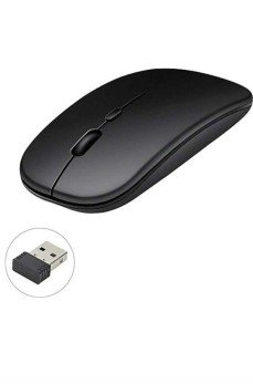 Kablosuz Mouse Fare Şarjlı Bluetooth Wireless Çift Modlu Sessiz