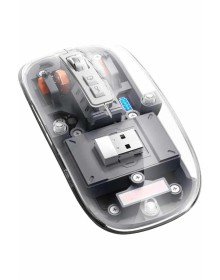 Kablosuz Mouse Fare Şarjlı Bluetooth Wireless Çift Modlu Sessiz