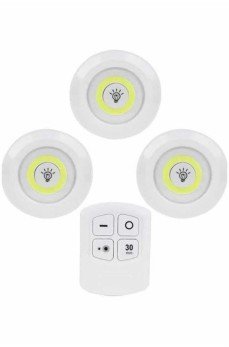 Kablosuz Pilli Işıldak  Masa Lambası Mutfak Tezgah Altı Banyo Dolabı Dolap İçi