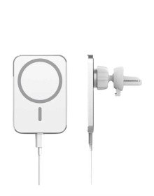 Kablosuz Şarj Aleti Magsafe Araç Içi Manyetik Şarj 15W İOS Uyumlu