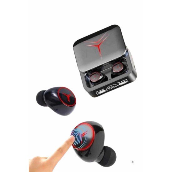 Kablosuz Şarj Göstergeli Powerbank Özellikli Bluetooth Kulaklık Çağrı Cevaplayabilen Kablosuz Şarj Göstergeli Powerbank Özellikli Bluetooth Kulaklık Çağrı Cevaplayabilen