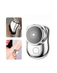 Kablosuz Tıraş Makinesi Günlük Hızlı Taşınabilir Şarjlı Yuvarlak Paslanmaz Çelik