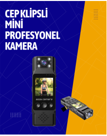 Kablosuz WiFi Bağlantılı Full HD Mini Kamera – Döngüsel Kayıt ve Hareket Algılama Özellikli