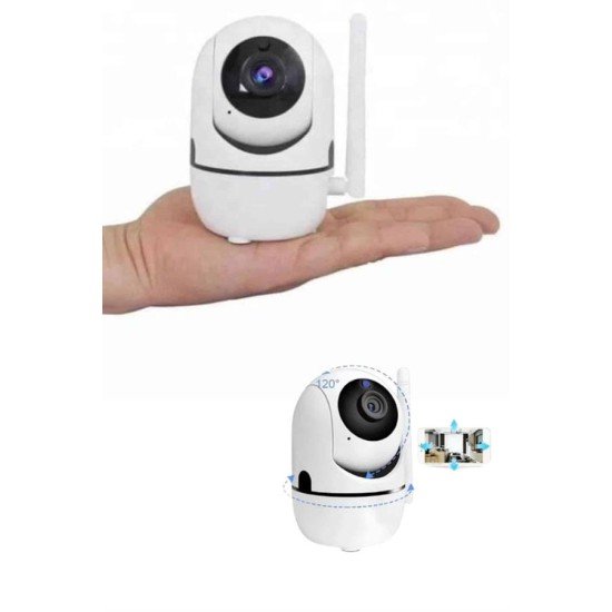 Anlık Bildirimli Hareket Sensörlü Full HD Kamera