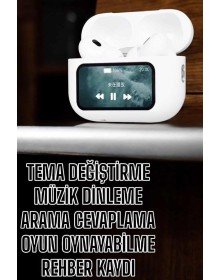 Kablosuz Yeni Nesil Bluetooth Bağlantılı Dokunmatik Ekranlı Kulak İçi Pro