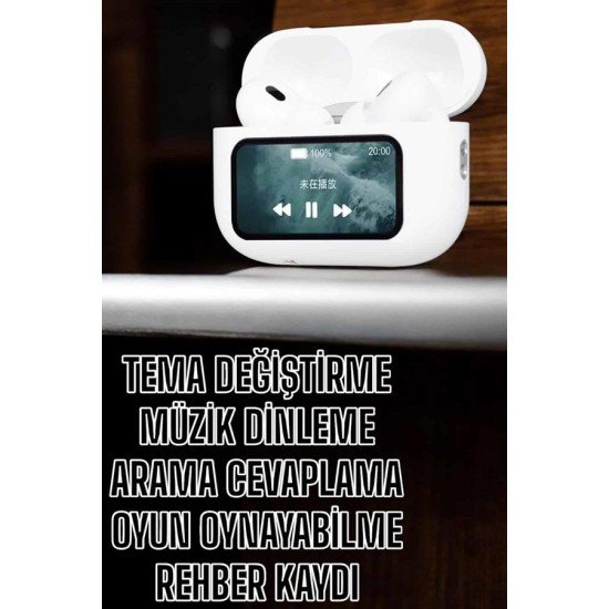 Kablosuz Yeni Nesil Bluetooth Bağlantılı Dokunmatik Ekranlı Kulak İçi Pro Kablosuz Yeni Nesil Bluetooth Bağlantılı Dokunmatik Ekranlı Kulak İçi Pro