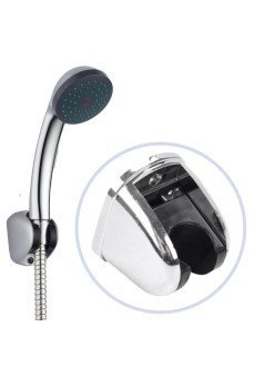 Kademeli Plastik Duş Başlığı Fiskiyesi Askısı Mafsalı Tutacağı