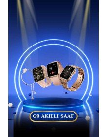 Kadınlar İçin Dokunmatik Ekran Akıllı Saat ve  Kablosuz Bluetooth Kulaklık ANC Özelliği