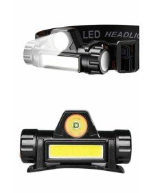 Kafa Lambası Çalışma Işığı Kafa Feneri Şarjlı Mıknatıslı Fenerli