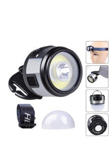 Kafa Lambası Kafa Feneri Şarjlı Profesyonel COB Fener 7 Modlu