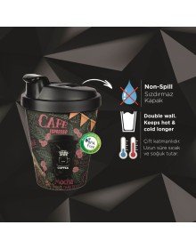 Kahve Bardağı - Termoslu 400ml - 13,5 oz