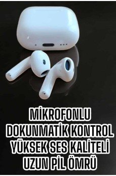 Kaliteli Ucuz İOS ve Android Uyumlu TWS Bluetooth Kulaklık ANC Özelliği Kaliteli Ucuz İOS ve Android Uyumlu TWS Bluetooth Kulaklık ANC Özelliği
