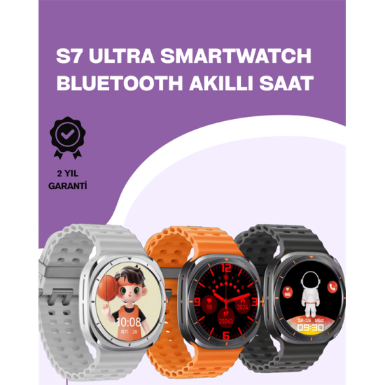 Kalori ve Nabız Ölçen Akıllı Saat | Sağlık Takip Fonksiyonlu | Silikon Kordon