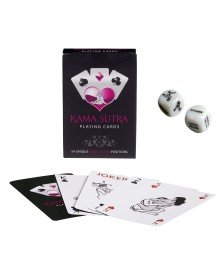 Kamasutra Aşk Seti - Kelepçe - Zar- Kart - Göz Bandı