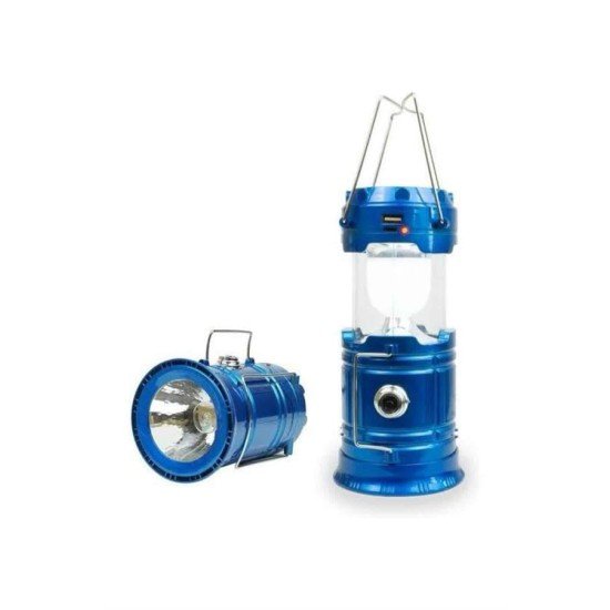 Kamp Lambası El Feneri Askılı Büyük Boy USB Şarjlı Işıldak Kamp Lambası El Feneri Askılı Büyük Boy USB Şarjlı Işıldak