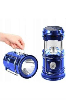 Kamp Lambası Güneş Enerjili Led Lamba Işıldak Şarjlı Powerbank Özellikli