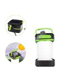 Kamp Lambası Katlanabilir Lamba Solar Şarjlı Led Lamba El Fenerli