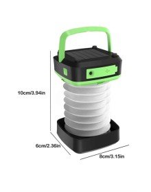 Kamp Lambası Katlanabilir Lamba Solar Şarjlı Led Lamba El Fenerli