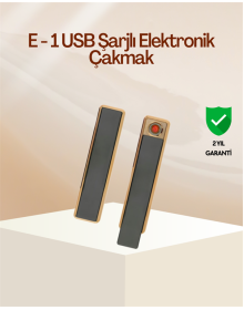 Kamp ve Dış Mekanlara Uygun Elektronik Çakmak – Güçlü Batarya, Çevre Dostu