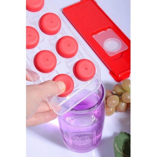 Kapaklı Buz Kalıbı Yapışmaz - Bas Parmak Kolay Çıkar Kapaklı Buz Kalıbı Yapışmaz - Bas Parmak Kolay Çıkar