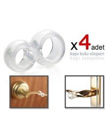 Kapı Kolu Stoperi - Kapı Tamponu - 4 Adet