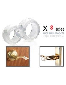 Kapı Kolu Stoperi - Kapı Tamponu - 8 Adet