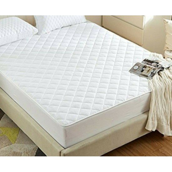 Kapitoneli Tek Kişilik Yatak Koruyucu Sıvı Geçirmez Alez (90 x 200 ) Kapitoneli Tek Kişilik Yatak Koruyucu Sıvı Geçirmez Alez (90 x 200 )