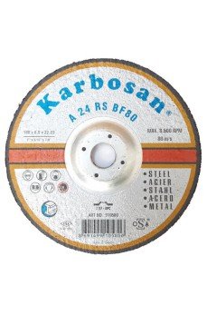 Karbosan Metal Taşlama Diski 180x8,0x22,23 Karbosan Metal Taşlama Diski 180x8,0x22,23