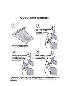 Kartal Geçici Dövme Şablonu - FF037