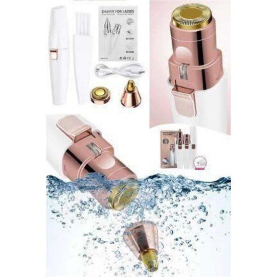 Kaş Burun Ve Yüz Epilasyon Aleti Kablosuz Şarjlı Kökten Alan Epilasyon Aleti