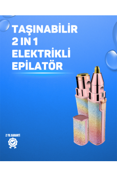 Kaş ve Yüz Epilation Aleti – Kolay Kullanımlı, Portatif Shaver USB Şarjlı